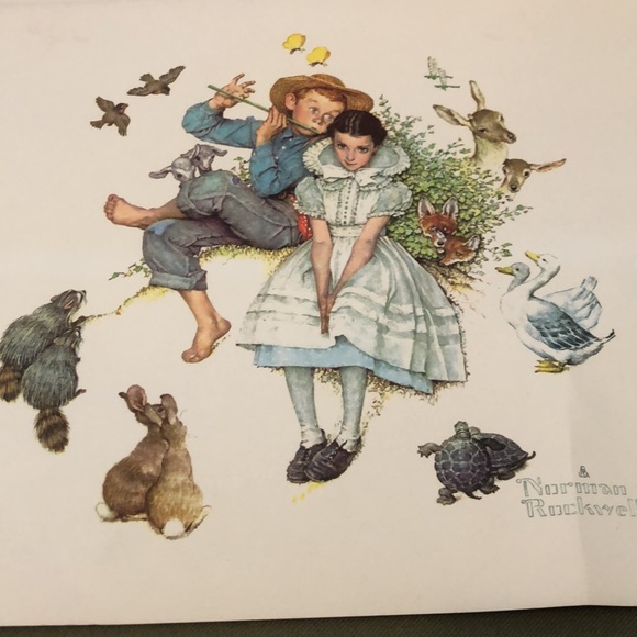 NORMAN ROCKWELL lot of 5 different Prints 14X11” - Art
